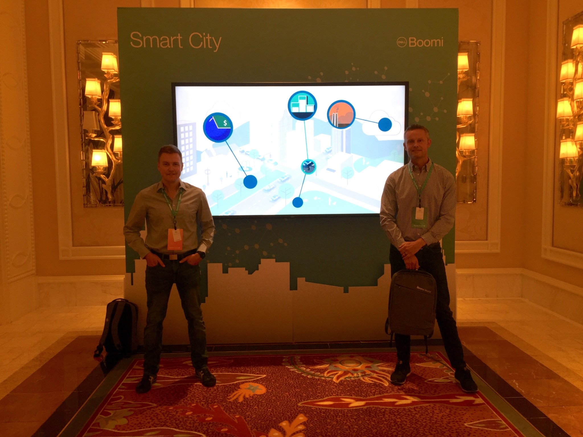 DIT staff attending the Boomi World conference in Las Vegas