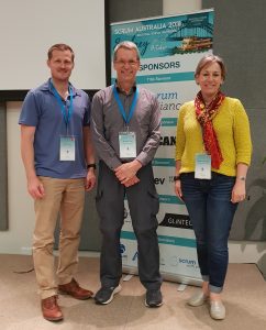 DIT staff attending the Scrum Australia 2018 conference in Sydney