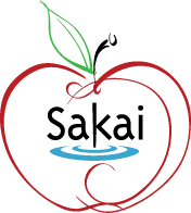 Sakai logo - apple